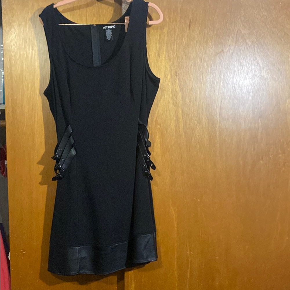 Hot Topic Black Sheath Mini Dress for Cocktail